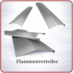Flammenverteiler und Hitzebleche für Gasgrill