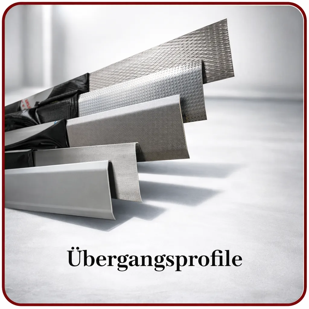 Übergangsprofile, Ausgleichsschienen und Übergangsleisten aus Metall