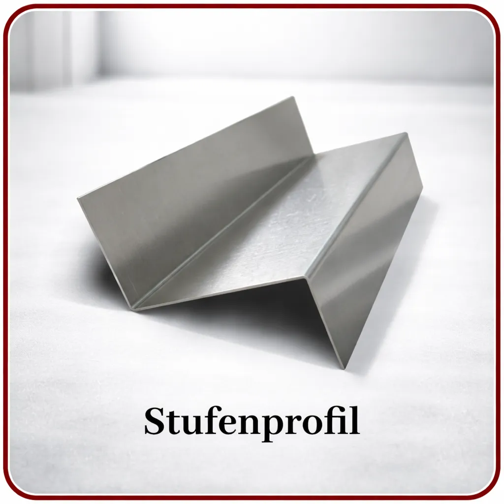 Z-Profile und Stufenprofile aus Aluminium oder Edelstahl