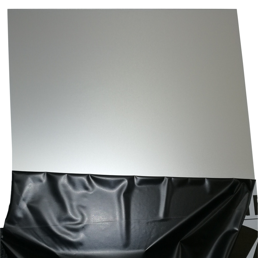Aluminium Blech SilberNatur ELOXAL 2500x1250x1,5mm Alublech eloxiert Eloxalblech 