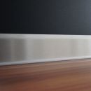Sockelleiste, Fußleiste, Fußbodenleiste aus Edelstahl